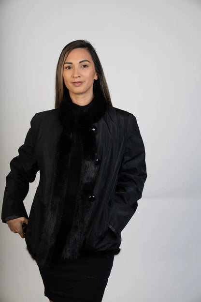 Restyle Your Fur - 4-in-1 Fur and Leather Convertible Jacket