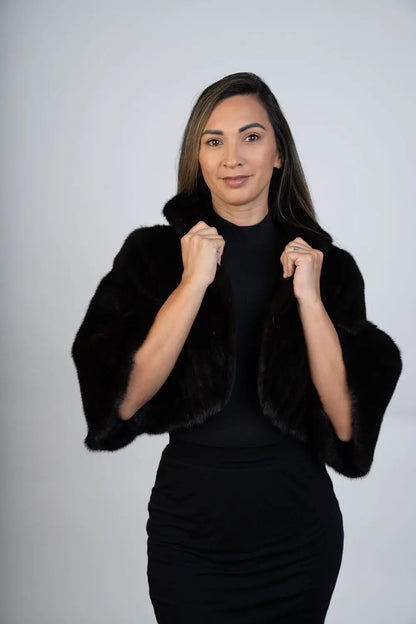 Restyle Your Fur - Bell Sleeve Bolero Jacket