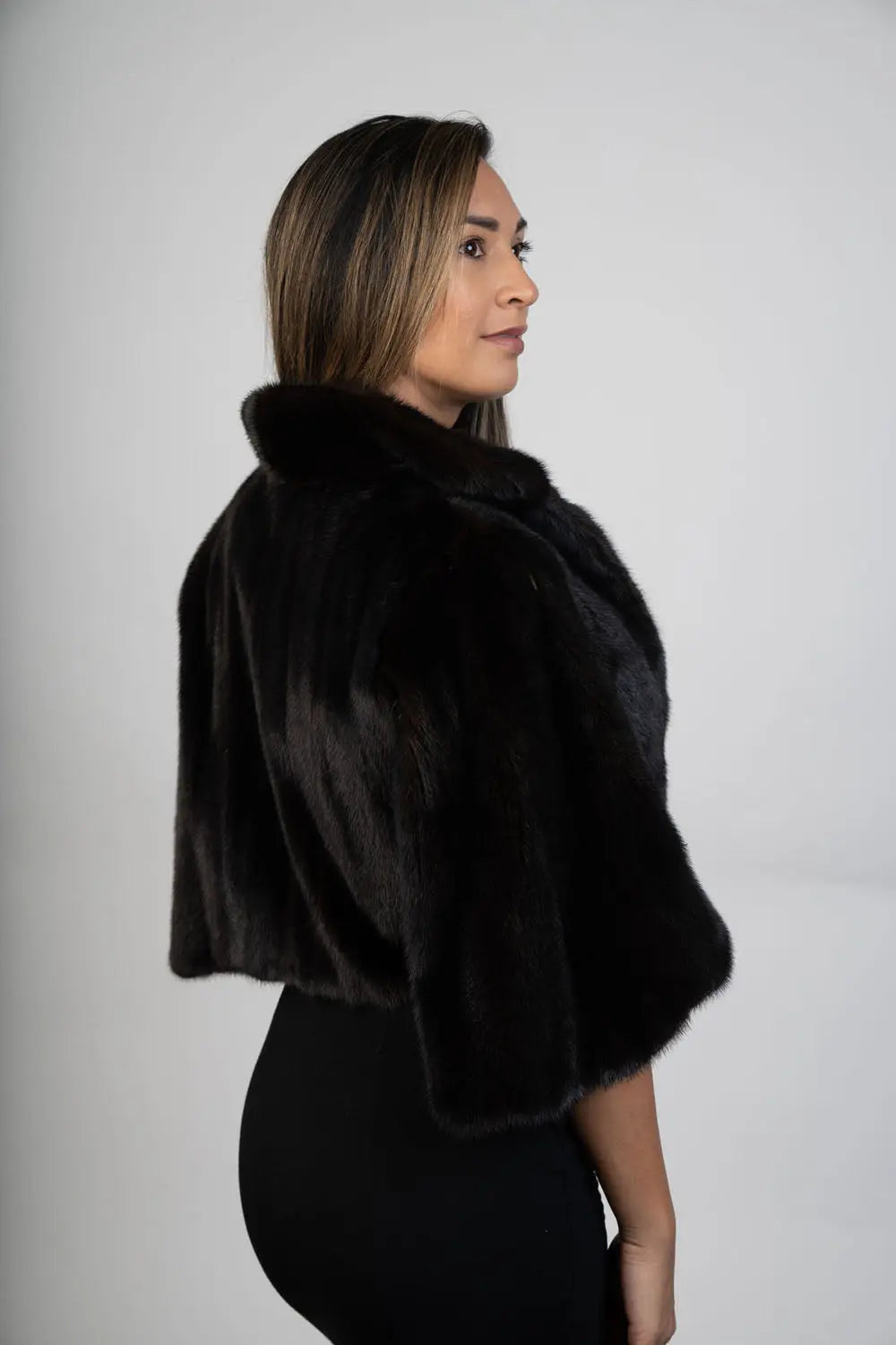 Restyle Your Fur - Bell Sleeve Bolero Jacket