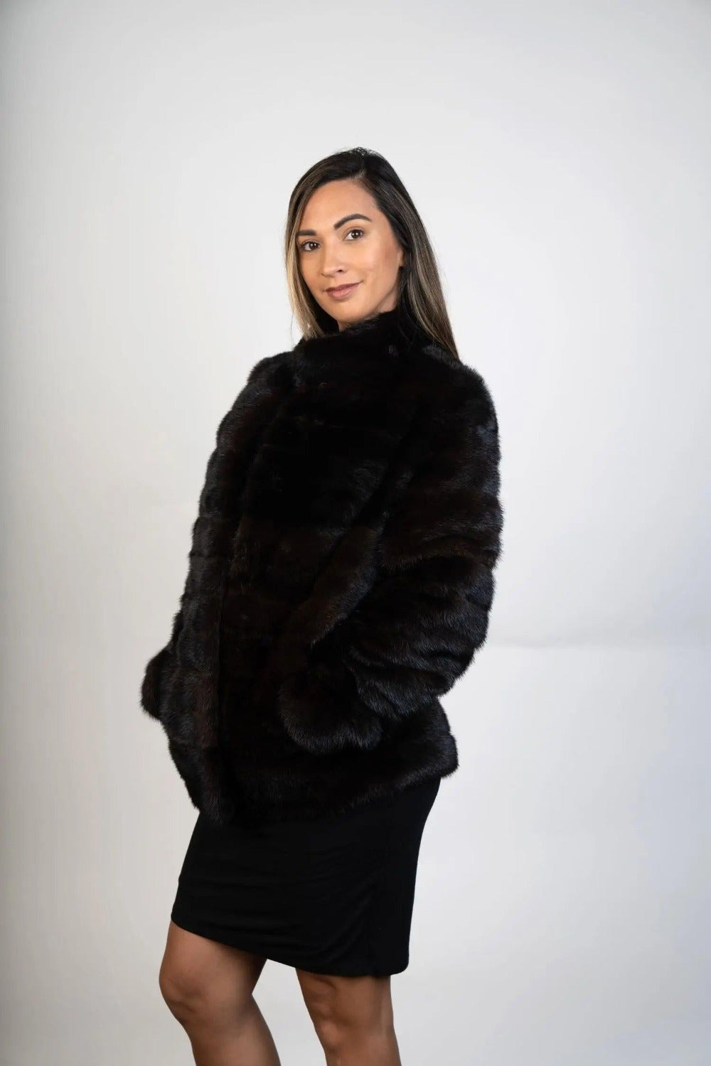 Restyle Your Fur - Horizontal Fur Jacket