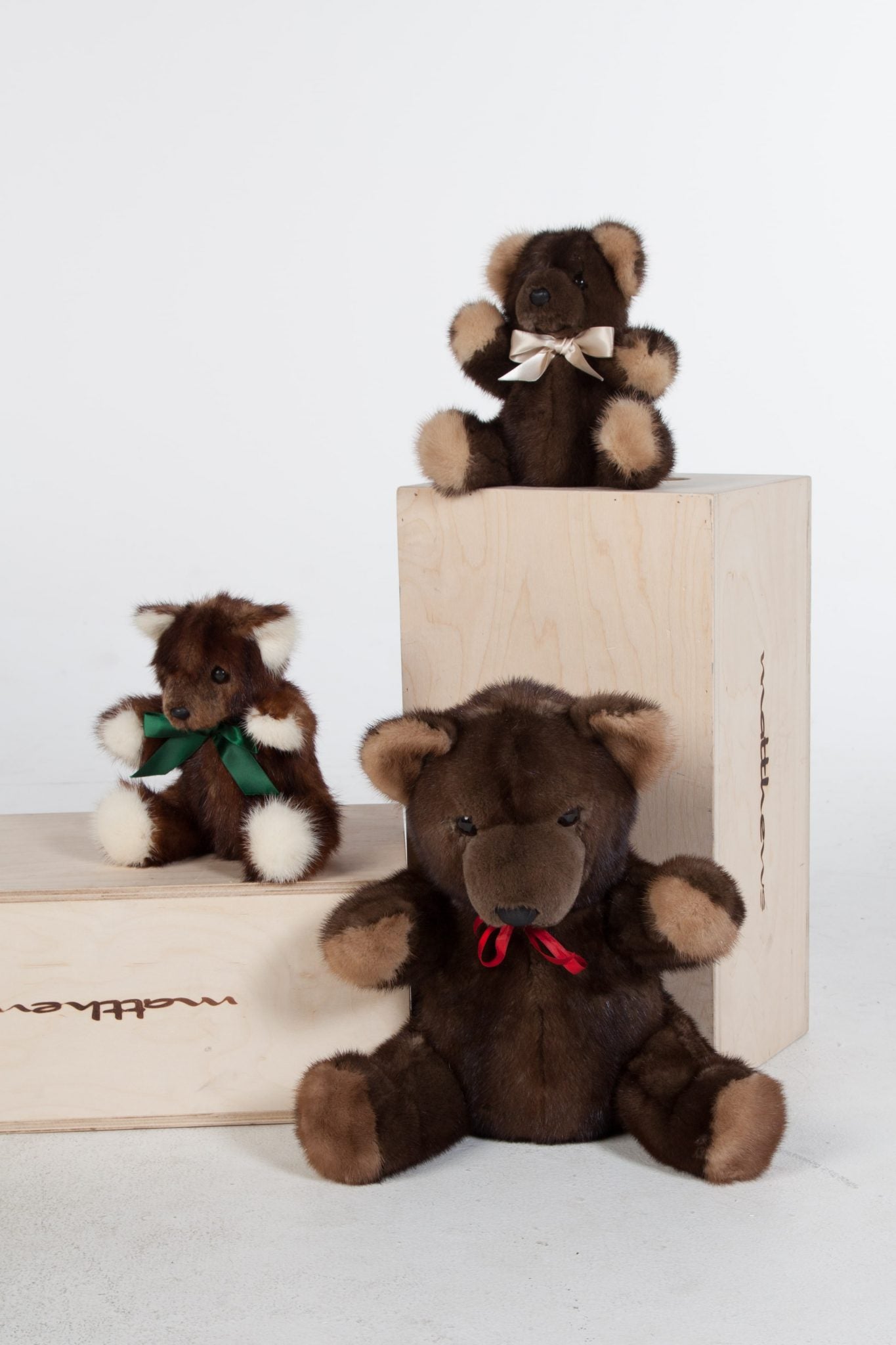 Mink Teddy Bears