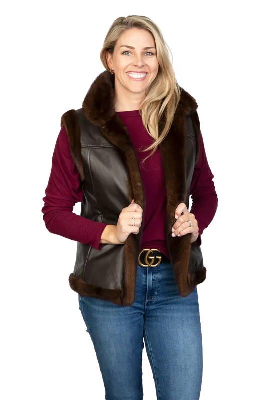 Restyle Your Fur - Reversible Vest to Leather