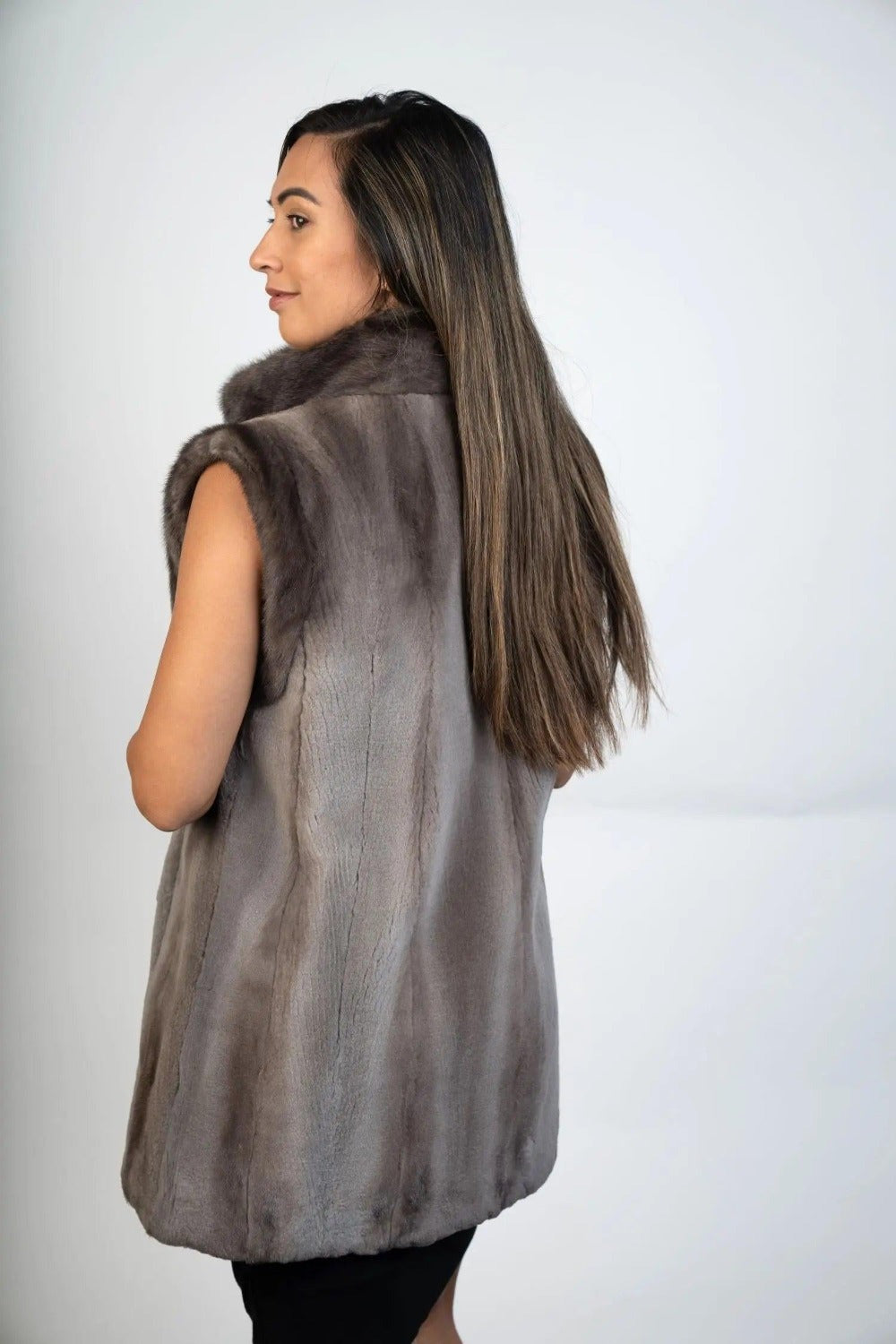 Restyle Your Fur - Sheared Vest Reversible to Leather