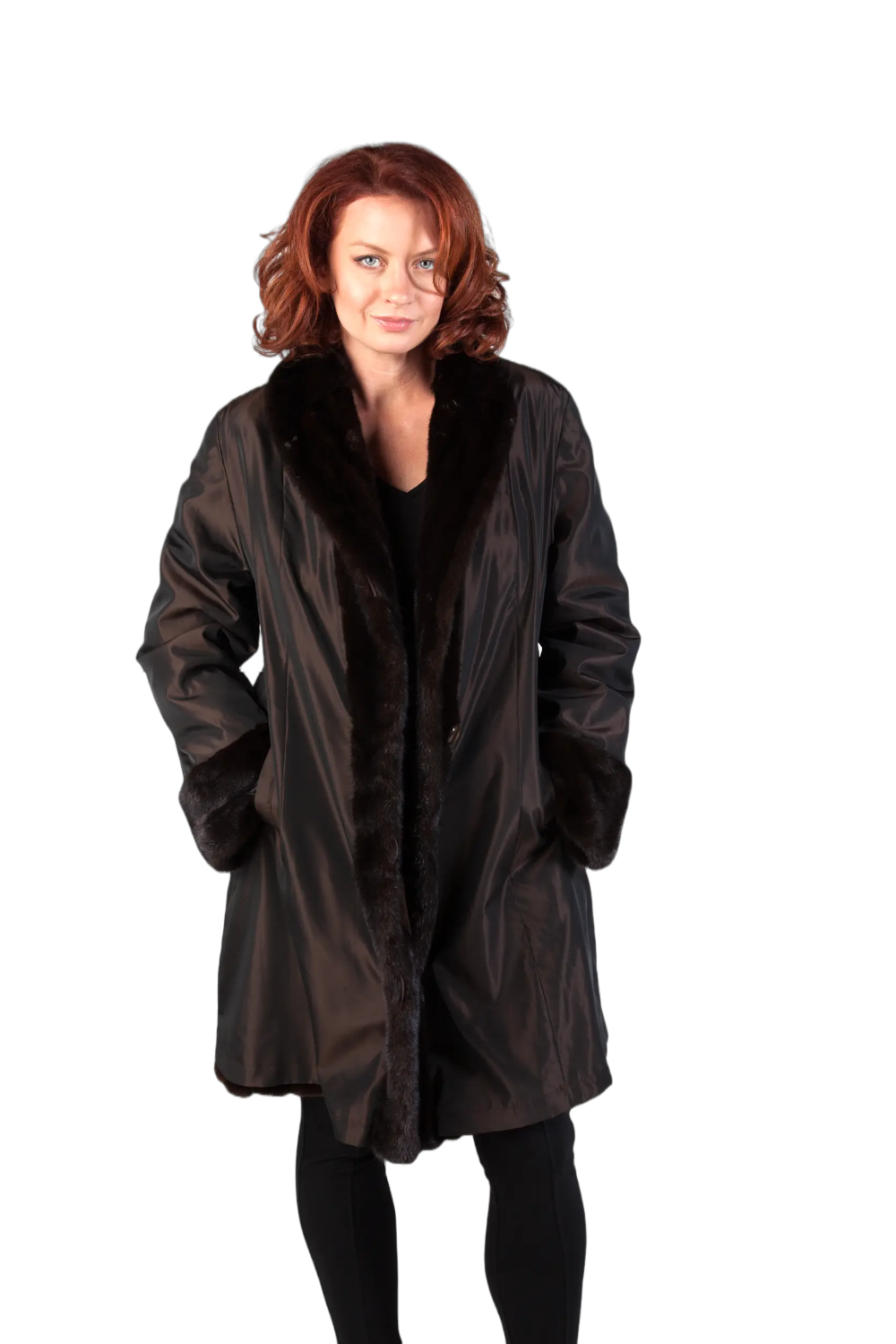 Sheared & Reversible Raincoats